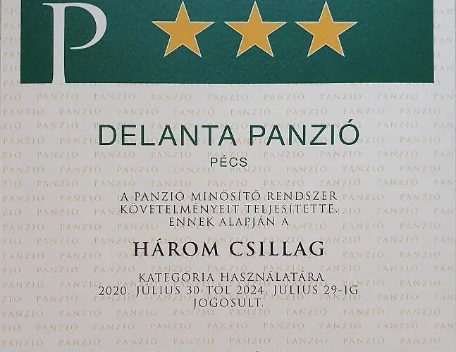 Delanta Panzio ベッド・アンド・ブレックファスト 3*